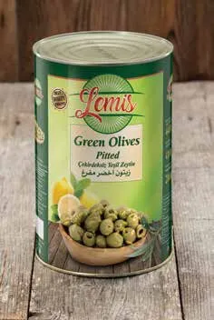Lemis Çekirdeksiz Yeşil Zeytin 4150 g
