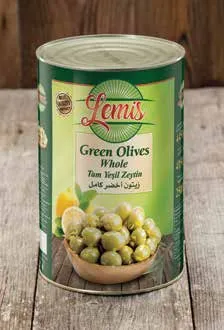 Lemis Tam Yeşil Zeytin 4150 g